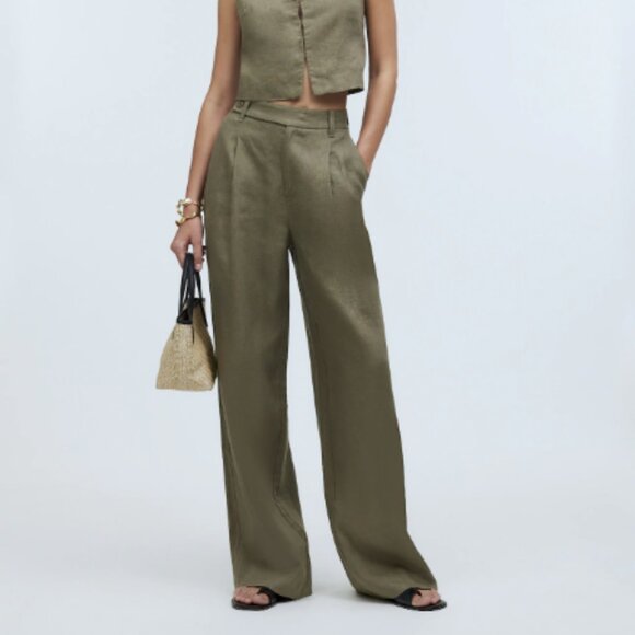 Madewell Pants - Madewell "The Harlow" Linen Pant NWT